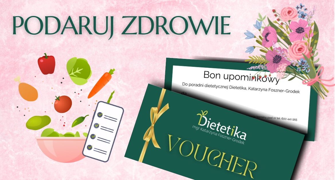 BON UPOMINKOWY 1 bon upominkowy do dietetyka